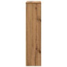 Cache-radiateur chêne artisanal 104x20x82 cm bois d'ingénierie 