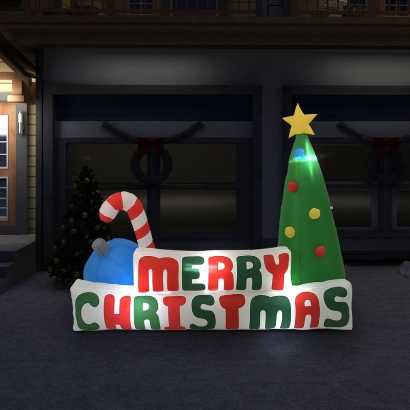 Décoration gonflable de Noël 240x188 cm 