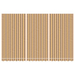 Tissu de remplacement pour auvent rayures multicolores 5x3 m 