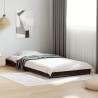 Cadre de lit sans matelas noir 90x200 cm 