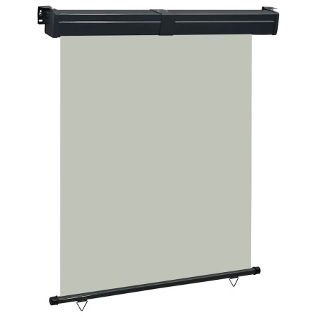 Auvent latéral de balcon 145x250 cm Gris 
