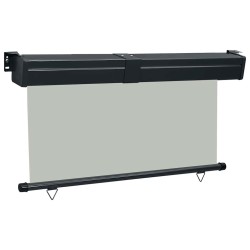Auvent latéral de balcon 145x250 cm Gris 