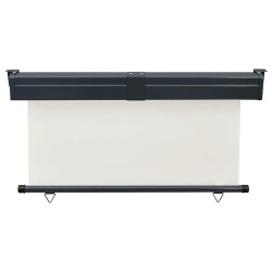Auvent latéral de balcon 145x250 cm Crème 