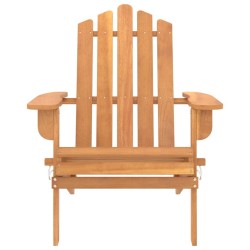 Chaise de jardin Adirondack Bois d'acacia massif 