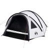 Tente de camping à dôme 4 personnes tissu occultant imperméable 