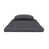 Coussins de chaise adirondack lot de 2 anthracite tissu oxford 