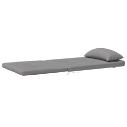 Coussins de chaise adirondack lot de 2 gris tissu oxford 