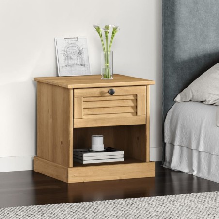 Table de chevet VIGO 42x35x42 cm bois de pin massif 