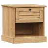 Table de chevet VIGO 42x35x42 cm bois de pin massif 