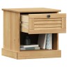 Table de chevet VIGO 42x35x42 cm bois de pin massif 