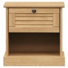 Table de chevet VIGO 42x35x42 cm bois de pin massif 