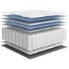 Matelas à ressorts ensachés pour enfants moyen 80x160 cm 