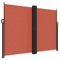 Auvent latéral rétractable terre cuite 180x600 cm 