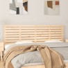 Tête de lit murale 166x3x63 cm Bois massif de pin 