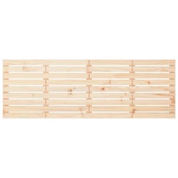 Tête de lit murale 166x3x63 cm Bois massif de pin 