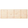Tête de lit murale 166x3x63 cm Bois massif de pin 