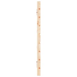 Tête de lit murale 166x3x63 cm Bois massif de pin 