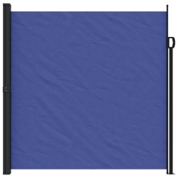 Auvent latéral rétractable bleu 200x500 cm 