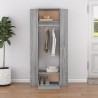 Armoires de couloir 2 pcs sonoma gris Bois d'ingénierie 