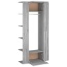 Armoires de couloir 2 pcs sonoma gris Bois d'ingénierie 
