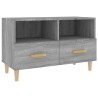 Meuble TV Sonoma gris 80x36x50 cm Bois d'ingénierie 