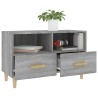 Meuble TV Sonoma gris 80x36x50 cm Bois d'ingénierie 