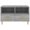 Meuble TV Sonoma gris 80x36x50 cm Bois d'ingénierie 