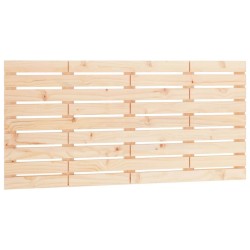 Tête de lit murale 141x3x63 cm Bois massif de pin 