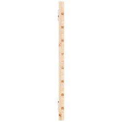 Tête de lit murale 141x3x63 cm Bois massif de pin 