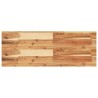 Dessus de table 100x30x4 cm rectangulaire bois massif d'acacia 