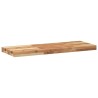Dessus de table 100x30x4 cm rectangulaire bois massif d'acacia 