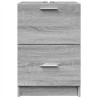 Meuble d'évier sonoma gris 40x37x59 cm bois d'ingénierie 