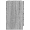 Meuble d'évier sonoma gris 40x37x59 cm bois d'ingénierie 
