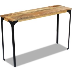Table console Bois de manguier 120 x 35 x 76 cm 