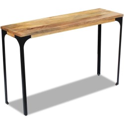 Table console Bois de manguier 120 x 35 x 76 cm 