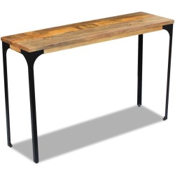 Table console Bois de manguier 120 x 35 x 76 cm 