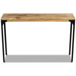 Table console Bois de manguier 120 x 35 x 76 cm 