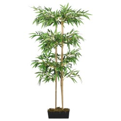 Bambou artificiel 760 feuilles 120 cm vert 