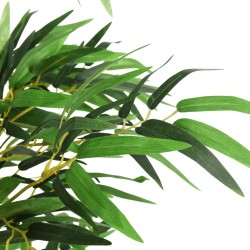 Bambou artificiel 760 feuilles 120 cm vert 