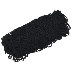 Filet pour remorque avec corde élastique noir 8x3,5 m PP 