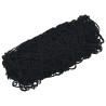 Filet pour remorque avec corde élastique noir 8x3,5 m PP 