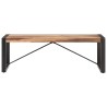 Table basse 120x60x40 cm Bois massif 