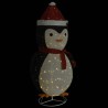 Décoration de Noël pingouin à LED Tissu de luxe 180 cm 