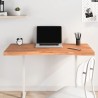 Dessus de bureau 110x(50-55)x4 cm bois massif de hêtre 