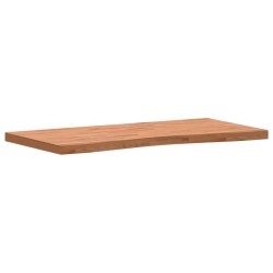 Dessus de bureau 110x(50-55)x4 cm bois massif de hêtre 