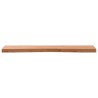Dessus de bureau 110x(50-55)x4 cm bois massif de hêtre 