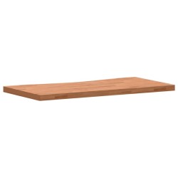 Dessus de bureau 110x(50-55)x4 cm bois massif de hêtre 