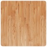 Dessus de table carré Marron clair70x70x1,5cm Bois chêne traité 
