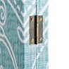 Cloison de séparation pliable 200 x 170 cm Papillon Bleu 
