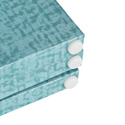 Cloison de séparation pliable 200 x 170 cm Papillon Bleu 